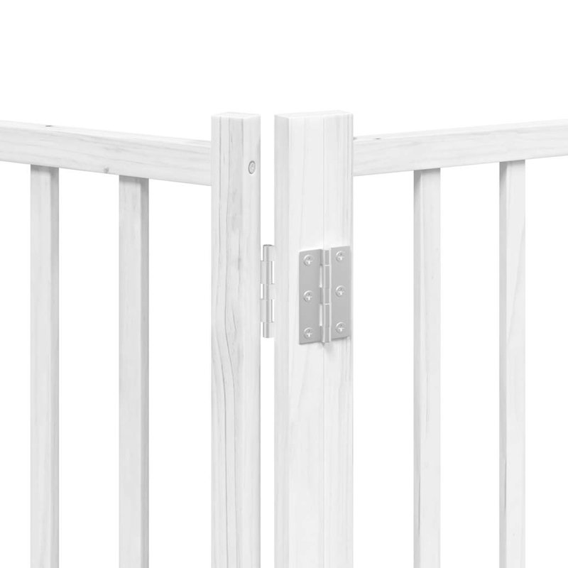 Cateline Solid Wood Dog House Door, 90cm H x 600cm W x 2cm D, White