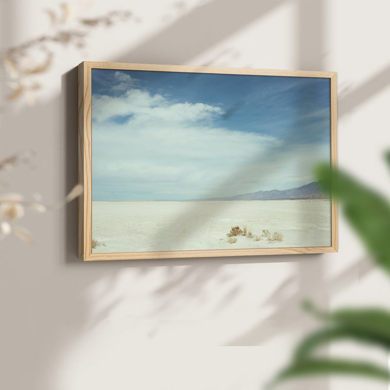 «Salt Flat Walk I», reproduction encadrée, Naturel, H 11 po x l 14 po
