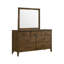 Miroir Andover en noyer-127349750