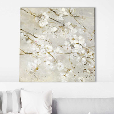 " Soft Spring Blossoms " by Sally Swatland Painting Print
