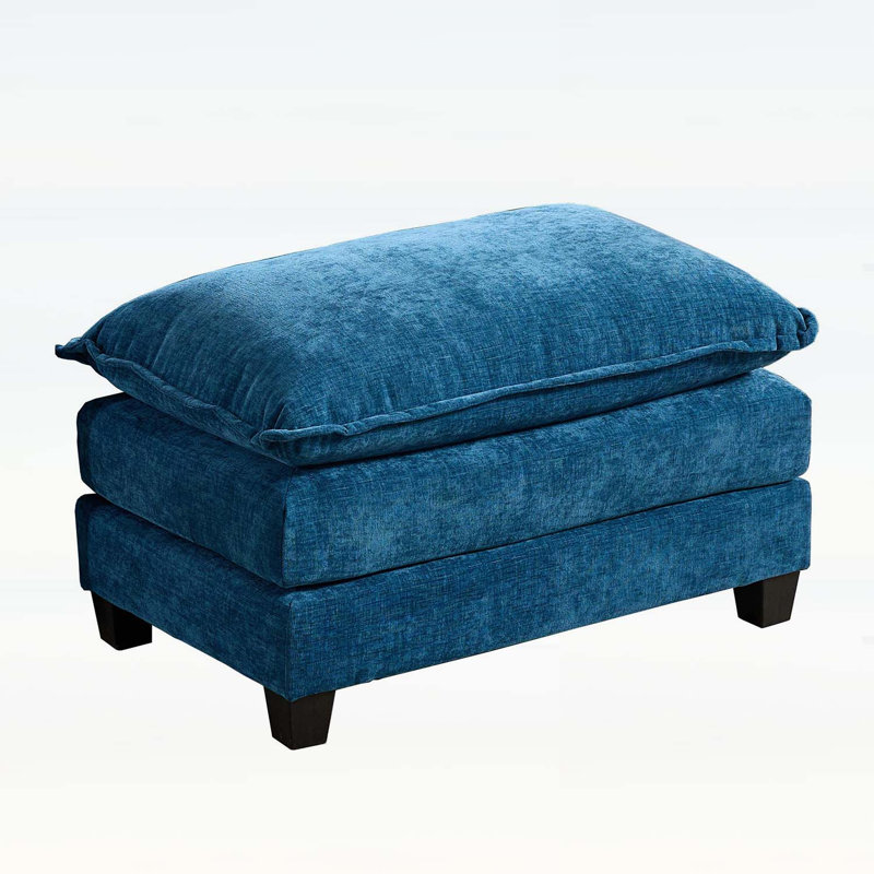 Repose-pieds repose-pieds seulement, Bleu
