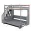 Lit escamotable double sur double avec lève-personne hydraulique-701936246