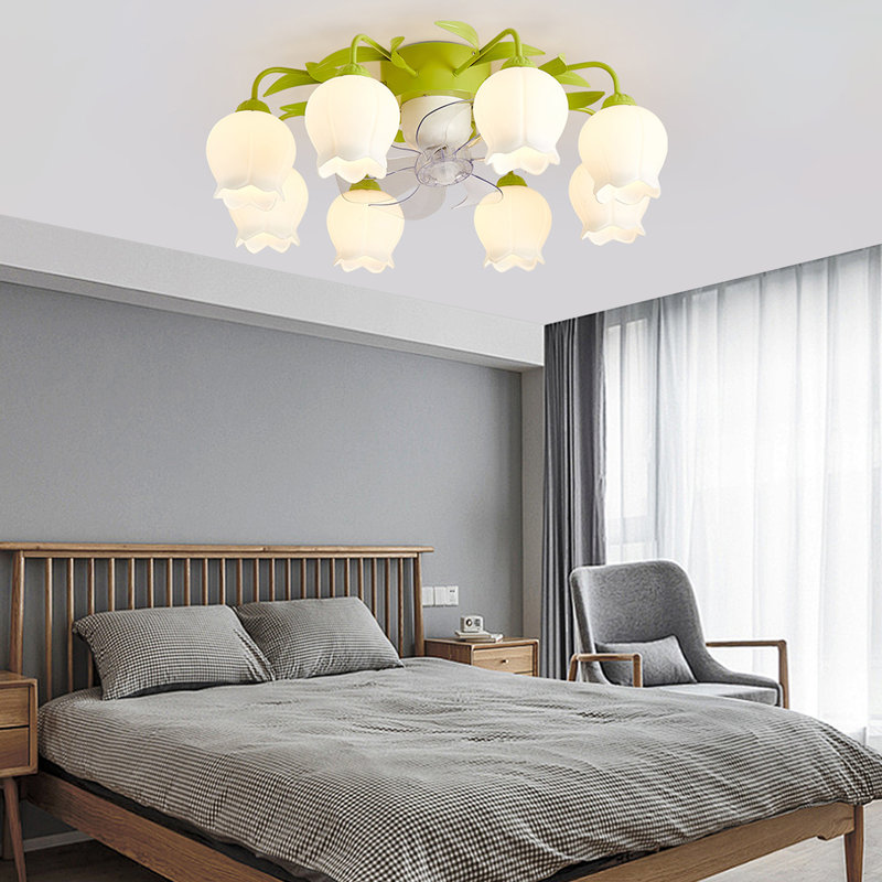 Ventilateur de plafond 16,7 po Kammron, Vert