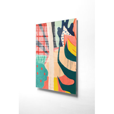 Peinture décorative en verre trempé