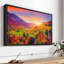 Nature, impression sur toile «Mountain Autumn Sunrise»-101457497