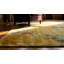 Hand Knotted Pile Wool Rectangle Antique 1920s Yellow / Gold Chinese Art Deco Rug