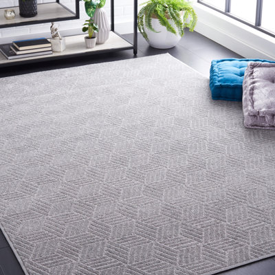 Motif et tapis uni gris en gris