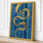 Gilded Serpent Art Deco - Wrapped Canvas-1119037070-1119037058