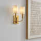 Tedder 2 Light Dimmable Candle Wall Light