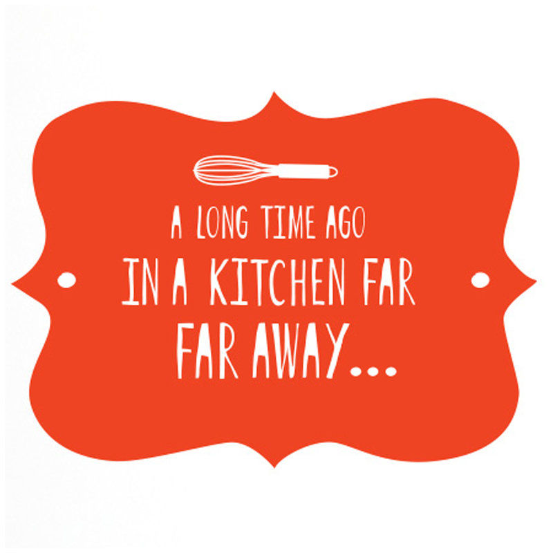 Wall Decal, Orange, Large