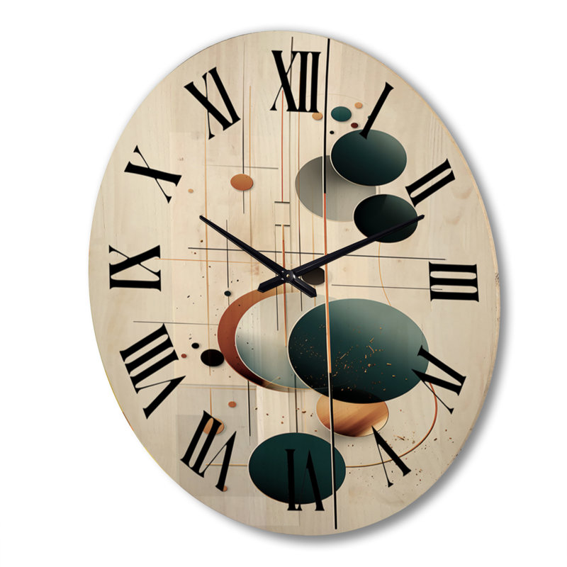 Horloge murale en bois surdimensionnée Sweet Sweet Serenity, Très grand