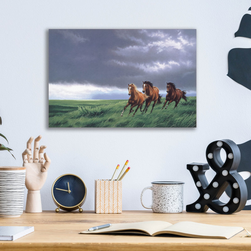 «On The Way Home» par Joh Naito, H 12 po x l 16 po x P 0,13 po