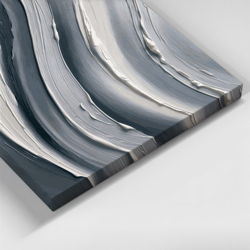 Art mural sur toile DiagonalStripes, H 11 po x l 14 po