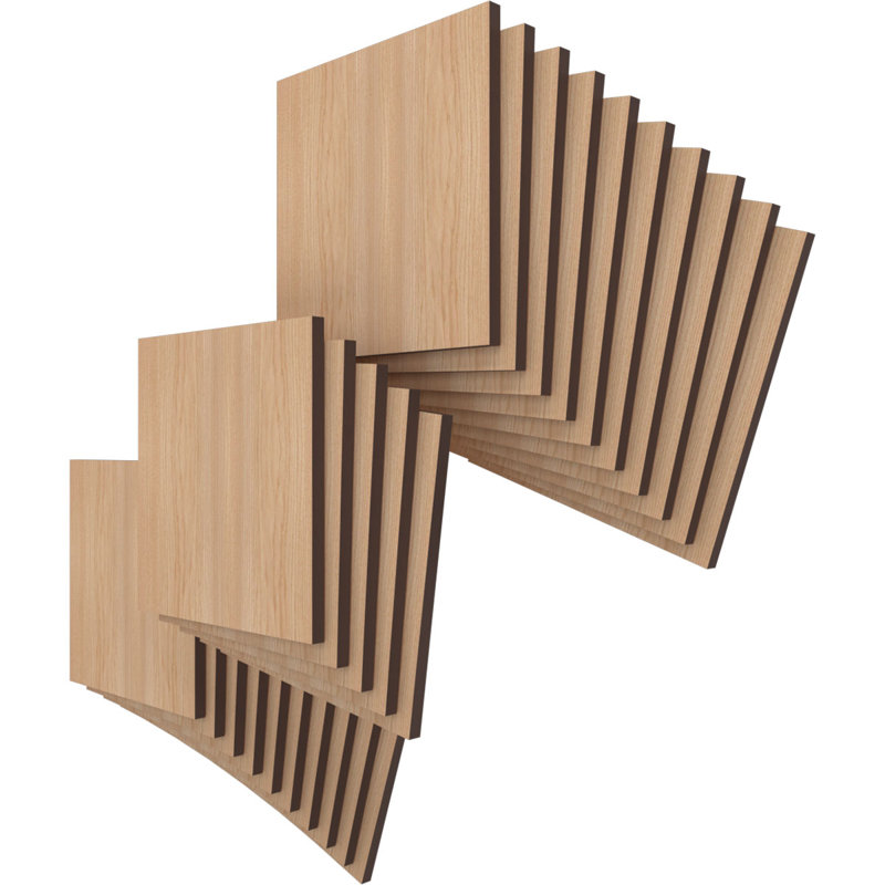Planches en bois, Noyer blanc, H 7,75 po x l 7,75 po x P 0,38 po