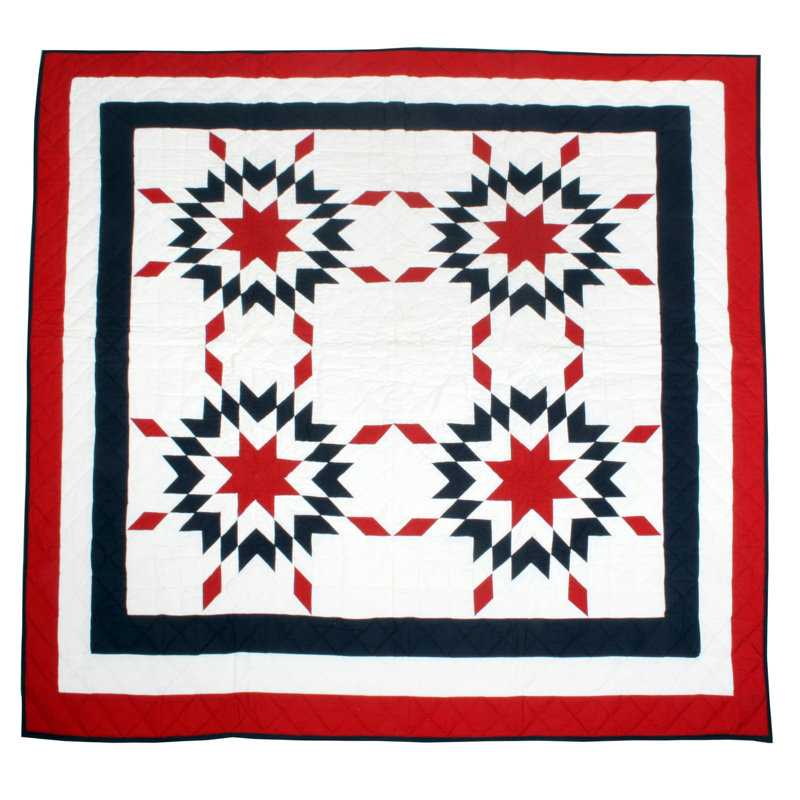Brathwaite Cotton Quilt, White