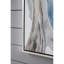 De 2 peintures abstraites allongées, 20 po x 71 po, peintures à l'huile, multicolore pour salle à manger, bureau de chambre à coucher, abstrait mural