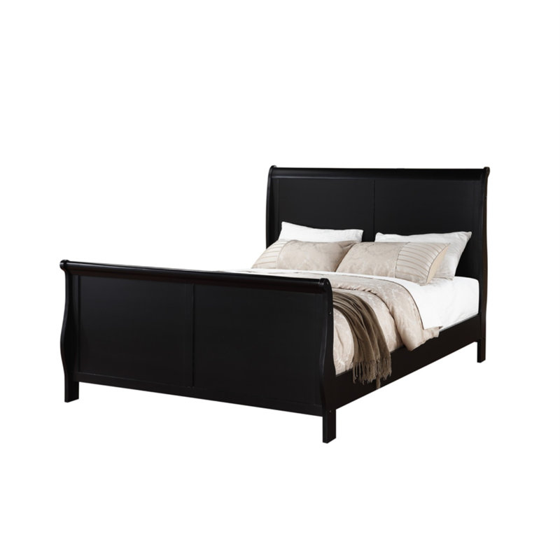 Lit-bateau standard Brémer, Simple, Noir