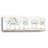 'White Simplicity' by Cindy Jacobs, Acrylic Glass Wall Art-534126451