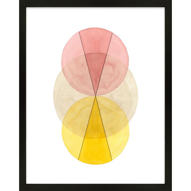 Peace Print by Allison Rietta, 38" H x 30" W x 1.25" D, Black Framed