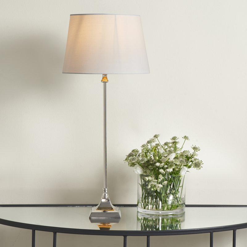 Komatke Metal Table Lamp, Ivory