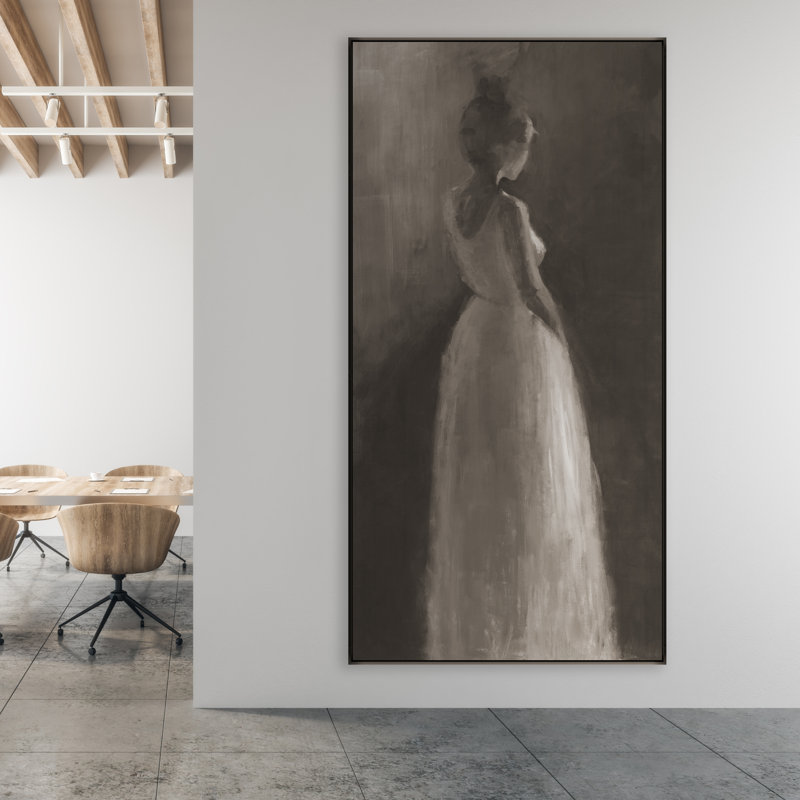«A Dream is a Wish Your Heart Makes» par Rick Blue - peinture sur toile, H 61,5 po x l 31,5 po, Image gel brossé