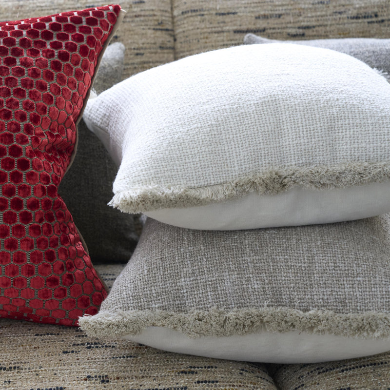 Charroux Decorative Pillow, Chalk