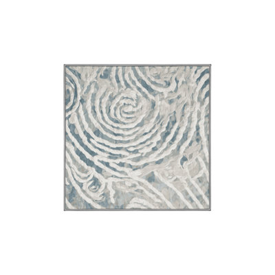 Machine Washable Gray Area Rug