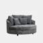 Chaise longue d'intérieur surdimensionnée à housse-671295736