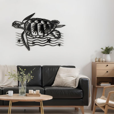 Décoration murale animaux en tortue de mer
