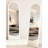 Full Length Mirror 63"X 20" Floor Mirror, Free Standing Full Body Mirror, Wall Mounted Hanging Or Leaning Mirror With Stand For Bedroom, Living Room, Cloakroom-1200863755
