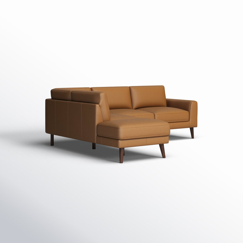 Bernis Upholstered L-Shaped Sectional, Left Hand Facing