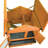 Charitee Bunny Barn Rabbit Hutch