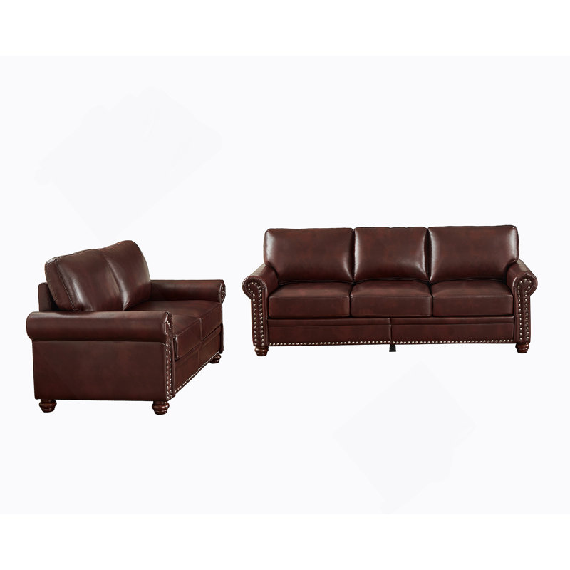 Canapé modulaire 2 + 3 avec rangement, Bourgogne