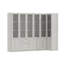 Grand garde-manger de coin de 94,5 po
