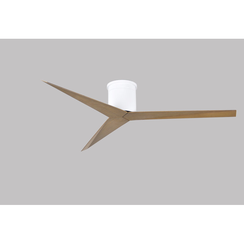 Eliza Ceiling Fan, Gray Ash Tone, Brushed Nickel