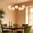  12-Light Dimmable Modern Globe Sputnik Chandelier in Gold-537583913-538134918