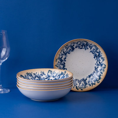 Cruise-Amalfi Premium Porcelain Round Deep Plate