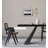 Italian Minimalist Solid Wood Rectangular Dining Table-174645936