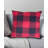 Checkered Outdoor Throw Pillow