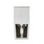 Toilette monobloc en céramique pour la salle de bain, 12 pouces, 1,24 / 1,6 GPF, double chasse avec siège à fermeture en douceur, double chasse puissante CARTE 800G