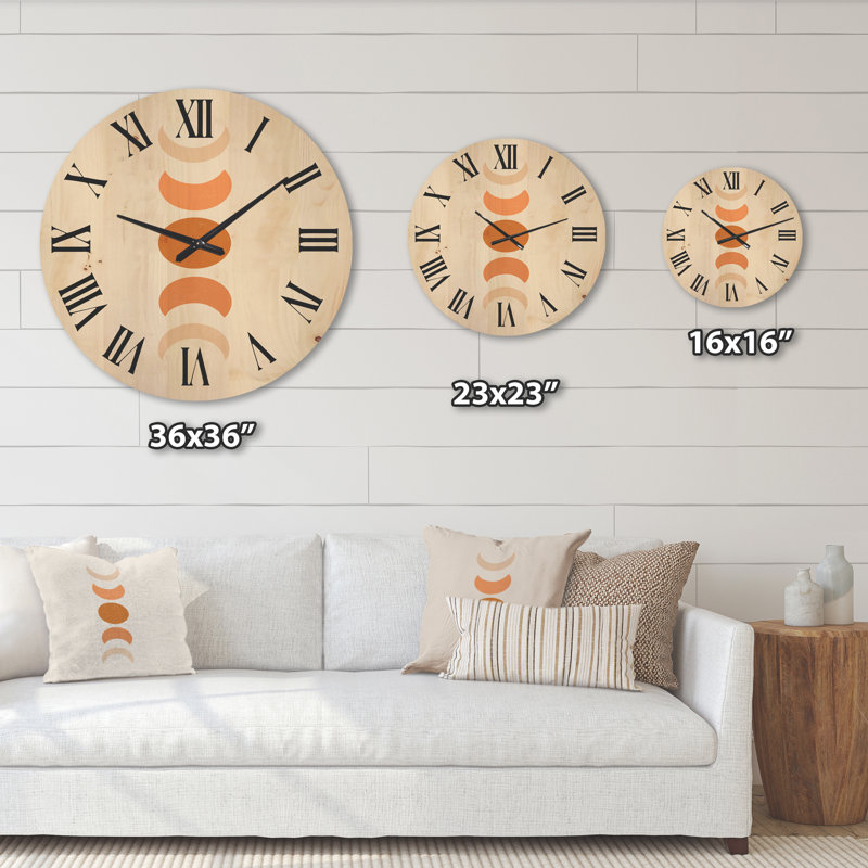 Horloge murale Minimalist, Moyen
