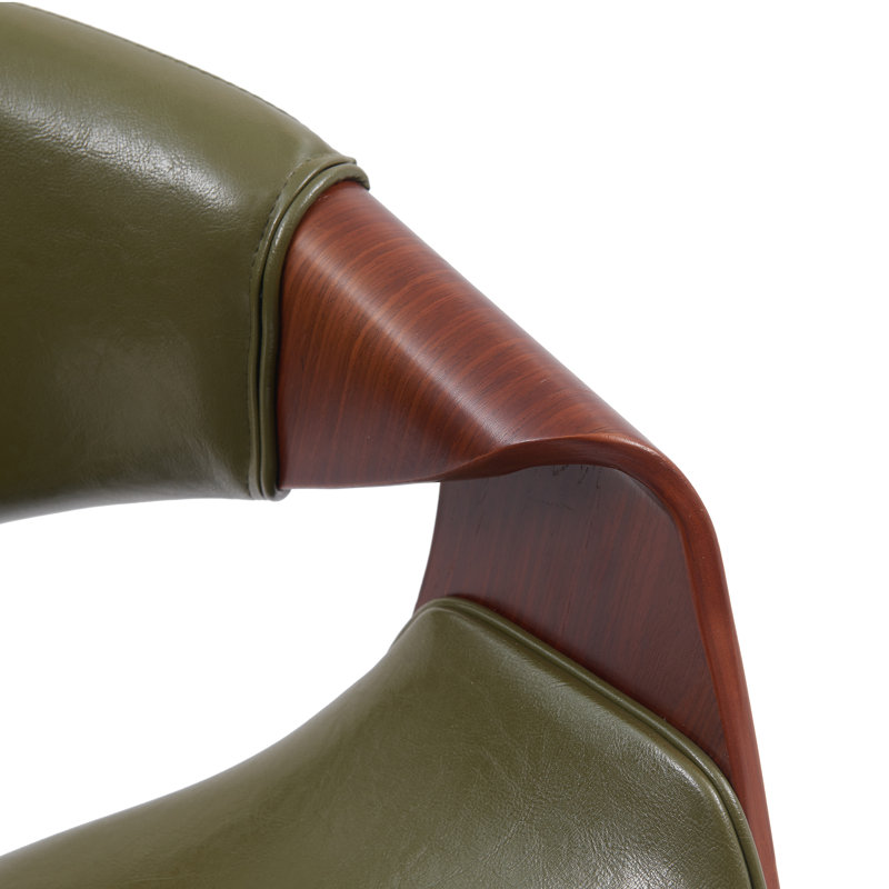 Chaise de bureau George Oliver Brina, Vert