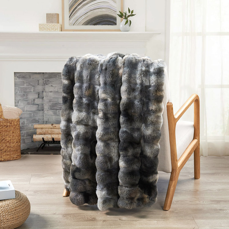 Throw Blanket, Grey