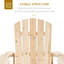 Boukra Fir Outdoor Adirondack Chair-87460033