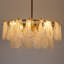 Lustre en cristal 6 lumières à intensité variable avec 6 lumières DEL Modern 