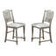Table contemporaine avec table grise et 4 chaises - Flair moderne 4