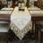 Jagopian Rectangle Damask High Pick Density Fabric Table Runner-1628219637