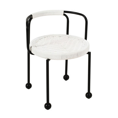 Baldemar Cream Outdoor Dining Chair by 17 Stories