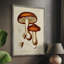 Champignon Variétés VI, reproduction encadrée - bois massif-613514003