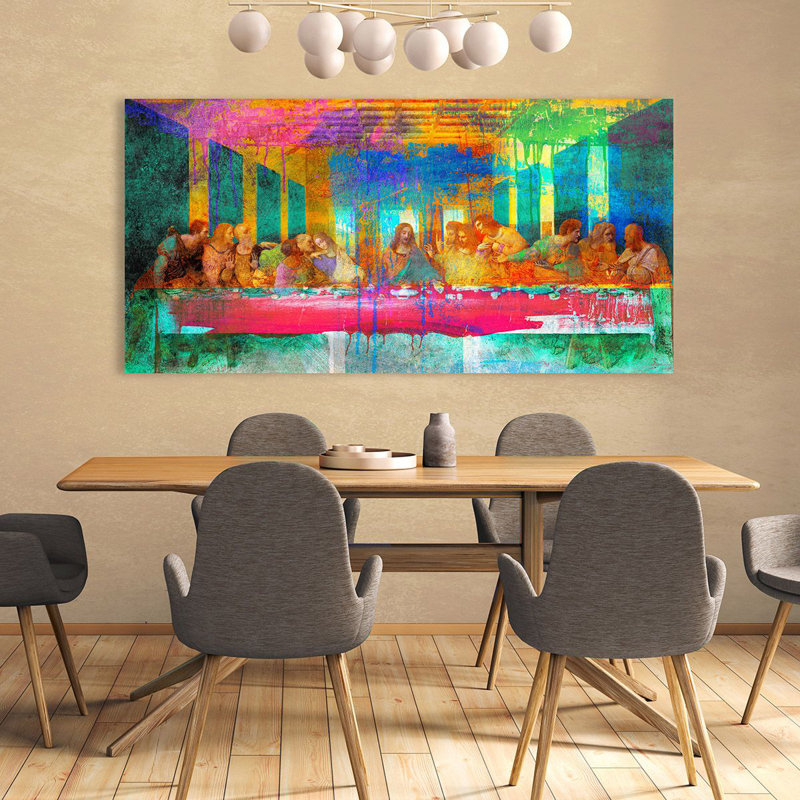 Last Supper 2.0 by Eric Chestier - Wrapped Canvas Print, 50cm H x 100cm W x 4cm D